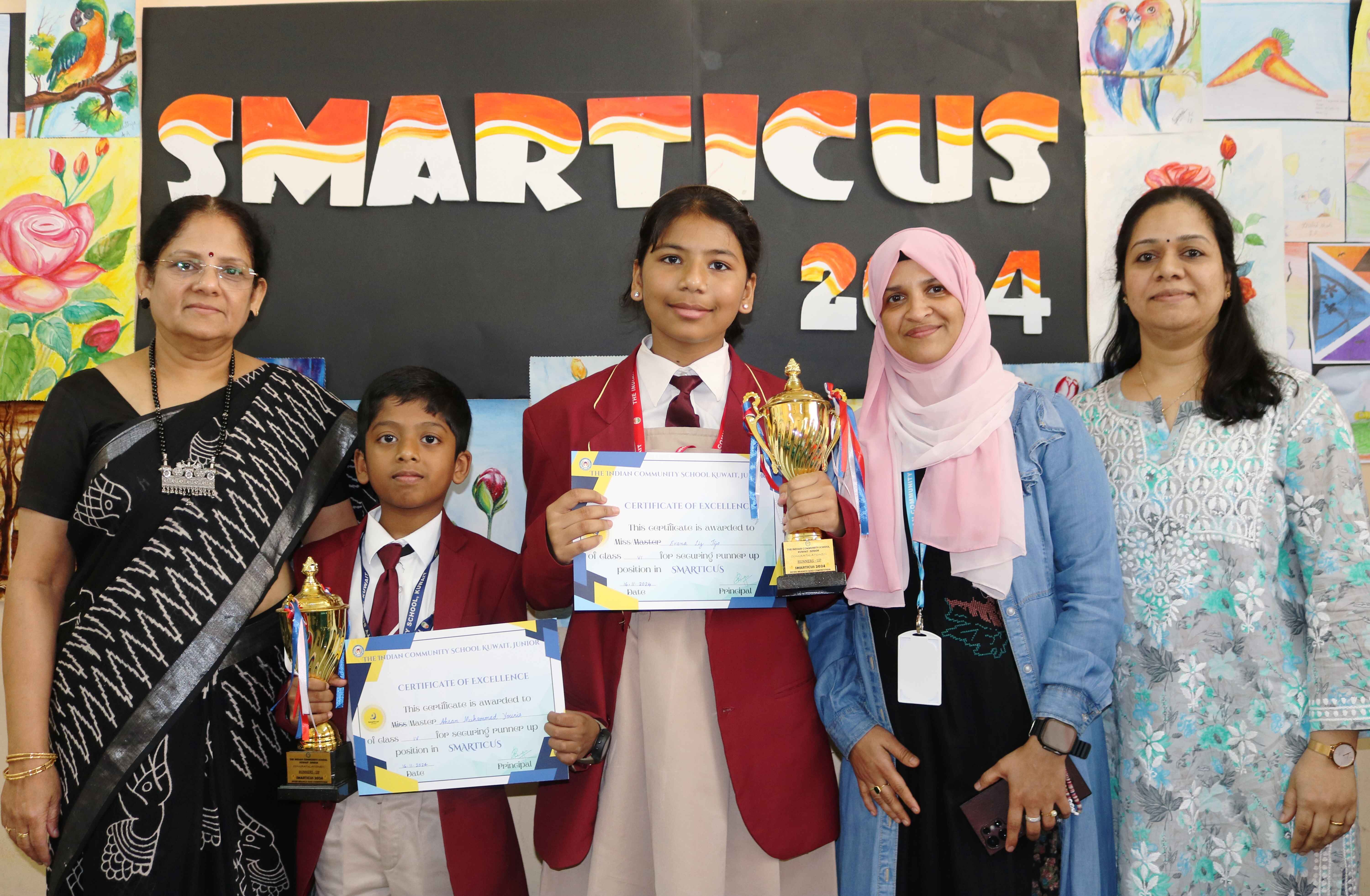 Smarticus The Smartest Minds Meet at SMARTICUS in ICSK Junior