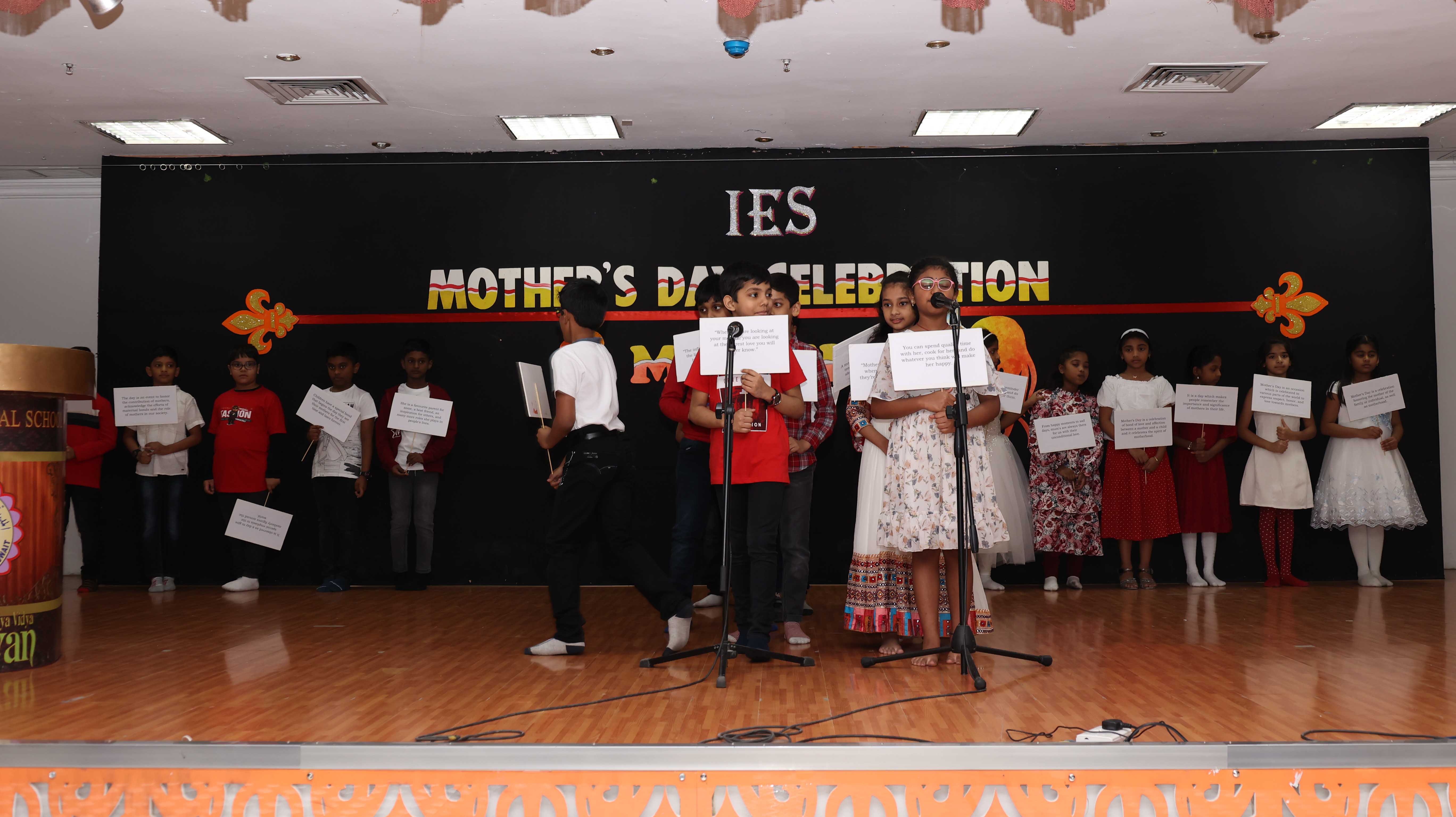 ‘MAMTHA’: MOTHER’S DAY ASSEMBLY- GRADE 4 B