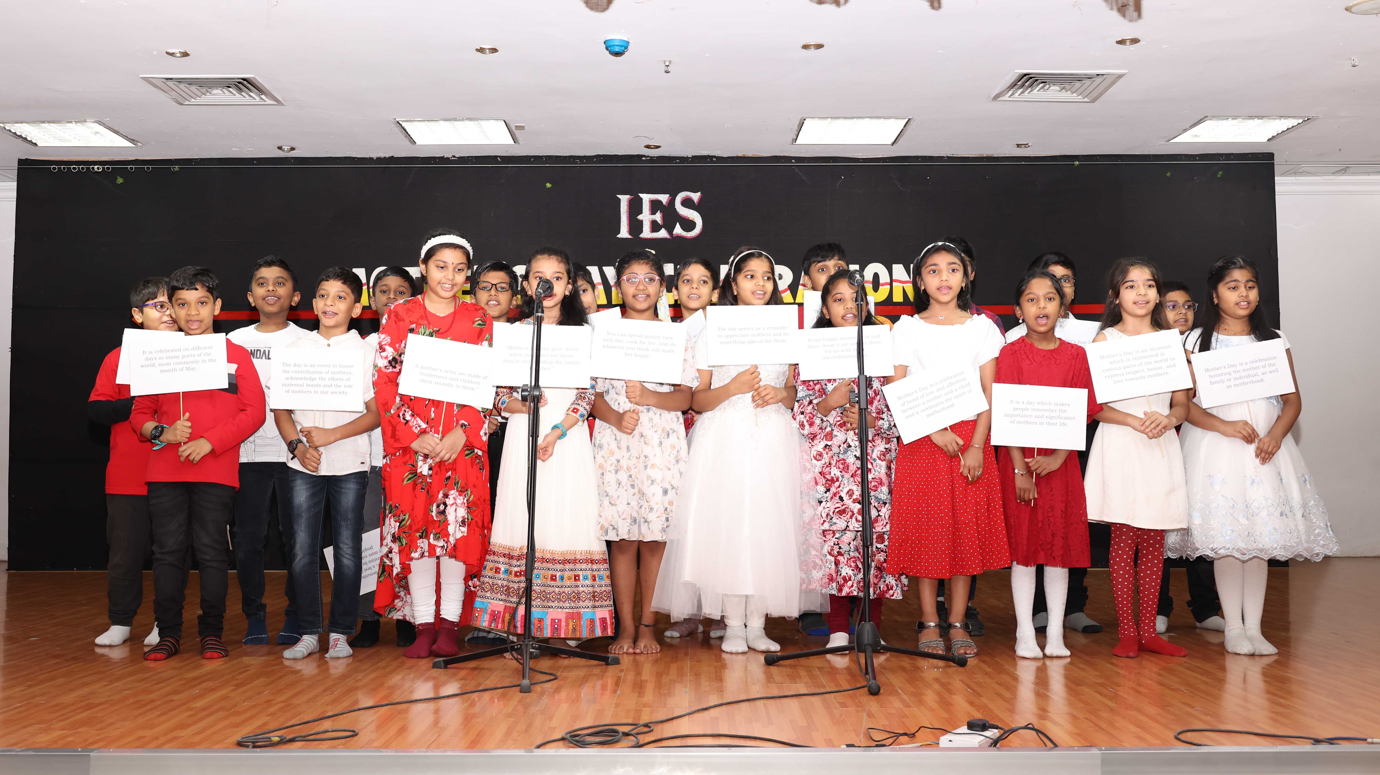‘MAMTHA’: MOTHER’S DAY ASSEMBLY- GRADE 4 B