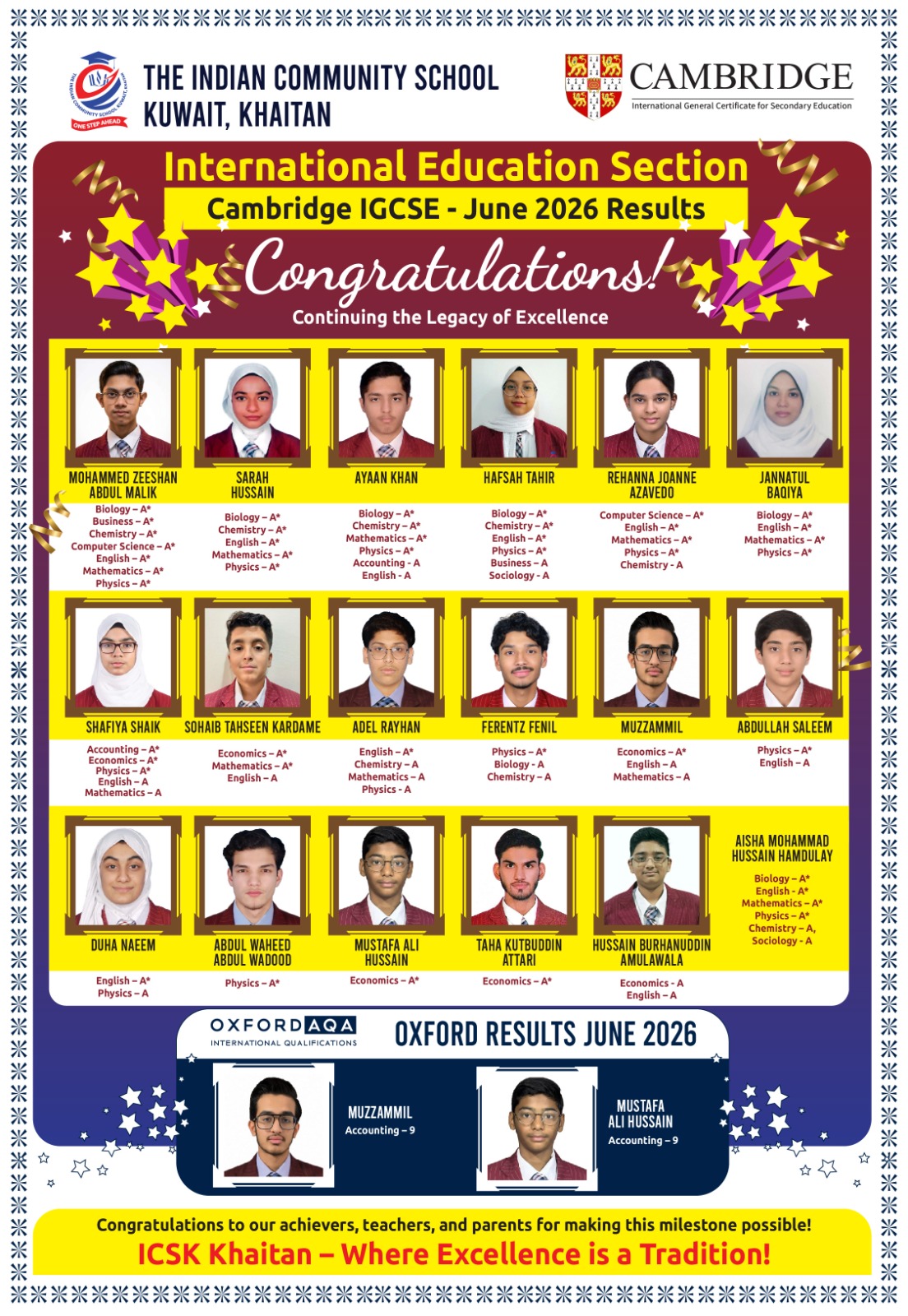 IGCSE Result June 2026