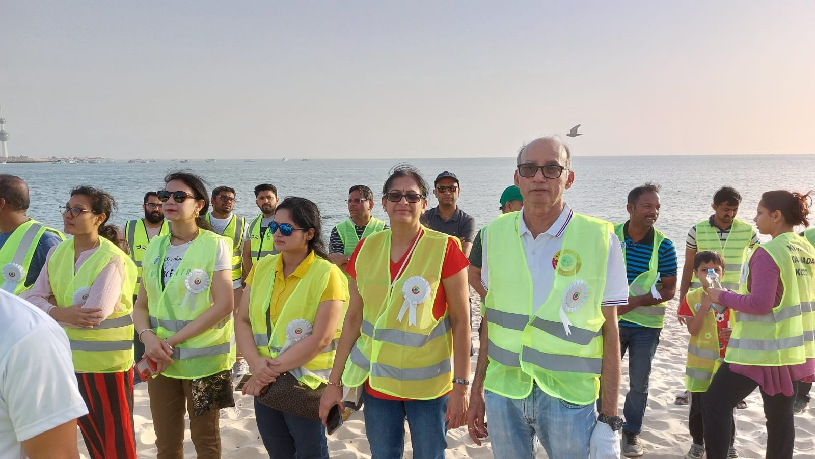 EMBASSY OF INDIA KUWAIT BEACH CLEANING EVENT